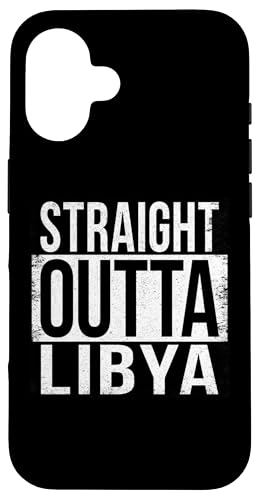 Hülle für iPhone 16 DIREKT AUS LIBYEN von Straight Outta Words