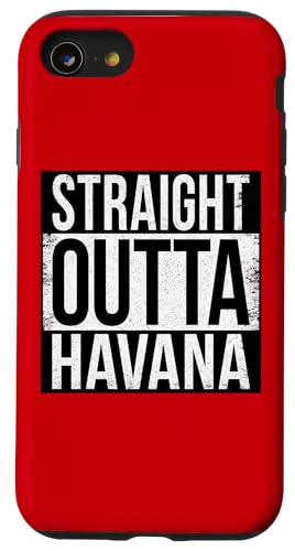 Hülle für iPhone SE (2020) / 7 / 8 DIREKT AUS HAVANNA von Straight Outta Words