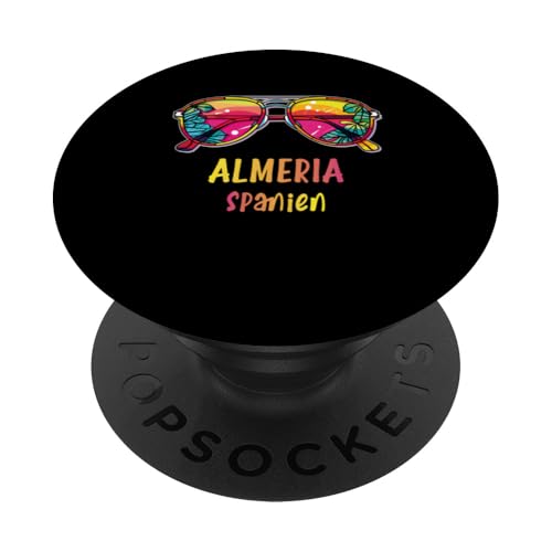 Almeria Spanien Sonnenbrille Outfit Almeria Spanien PopSockets Klebender PopGrip von Strand Sommerparty -Designs