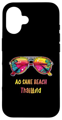 Ao Sane Beach Thailand Sonnenbrille Outfit Thailand Hülle für iPhone 16 von Strand Sommerparty -Designs