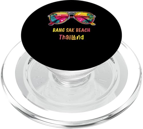 Bang Sak Beach Spanien Sonnenbrille Outfit Bang Sak Beach PopSockets PopGrip für MagSafe von Strand Sommerparty -Designs