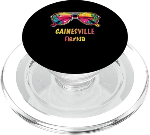 Gainsville Florida Sonnenbrillen-Outfit Florida PopSockets PopGrip für MagSafe von Strand-Sommerparty-Designs