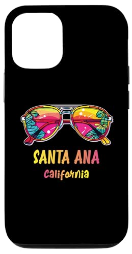 Hülle für iPhone 12/12 Pro Santa Ana California Sonnenbrillen-Outfit Santa Ana von Strand-Sommerparty-Designs