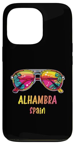 Hülle für iPhone 13 Pro Alhambra Spanien Sonnenbrille Outfit Alhambra Spanien von Strand Sommerparty -Designs