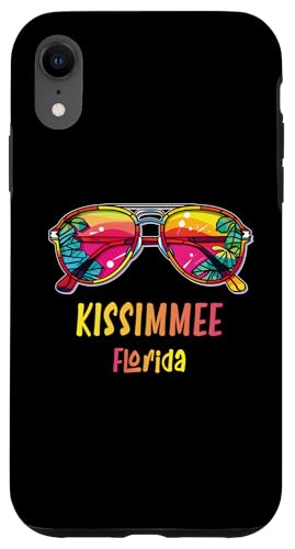 Hülle für iPhone XR Kissimmee Florida Sonnenbrillen-Outfit Florida von Strand-Sommerparty-Designs