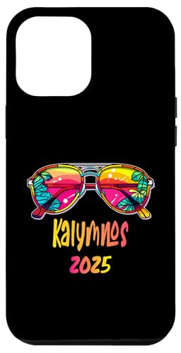 Kalymnos 2025 Sonnenbrillen Outfit Kalymnos 2025 Hülle für iPhone 12 Pro Max von Strand Sommerparty -Designs