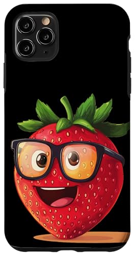 Lustiger Berry-Vibes mit Sonnenbrille Appeal Hülle für iPhone 11 Pro Max von Strawberry Spectacles