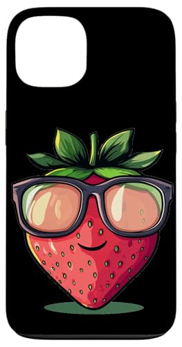 Lustiges Erdbeer-Design für Obstliebhaber Hülle für iPhone 13 von Strawberry Spectacles