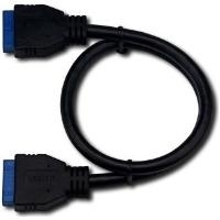 Streacom SC30 - Internes USB-Kabel - 20-polige USB3.0-Stiftleiste (M) - 20-polige USB3.0-Stiftleiste (M) - 40cm (USB3.0) - Schwarz (ST-SC30) von Streacom