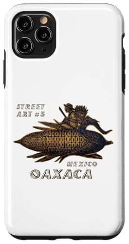 Hülle für iPhone 11 Pro Max Oaxaca Street Art #7 Maiskolben Dorf Landwirtschaft Mexiko von Street Art aus Oaxaca