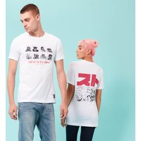 Street Fighter Arcade Vs. Unisex T-Shirt - Weiß - XL - Weiß von Street Fighter