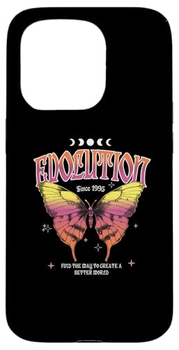 Hülle für iPhone 15 Pro Butterfly Evolution - Vintage-Grunge-Ästhetik aus dem Y2K-Zeitalter von Street Style Collective