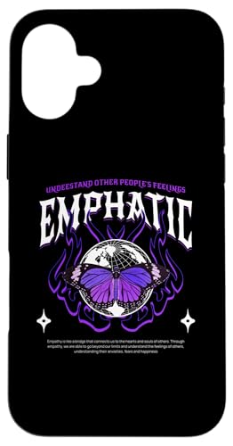 Hülle für iPhone 16 Plus Butterfly Emphatic — Vintage-Grunge-Ästhetik aus dem Jahr 2000 von Street Style Collective