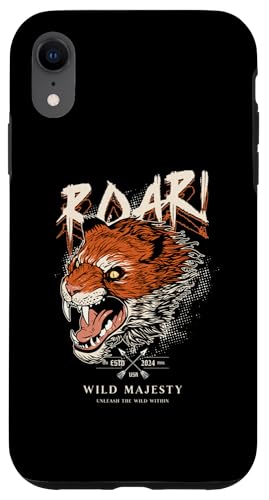 Hülle für iPhone XR Roar Tiger — Mutige urbane Graffiti-Ästhetik von Street Style Collective