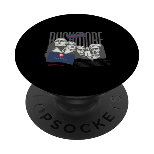 Mount Rushmore — Kühne urbane Graffiti-Ästhetik PopSockets Klebender PopGrip von Street Style Collective