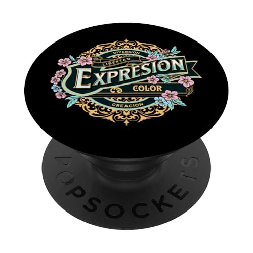 Ausdruck Freiheit, Ablenkung, Kreation, Farbe PopSockets Klebender PopGrip von Streetwear De Medellin Colombia. Click for more