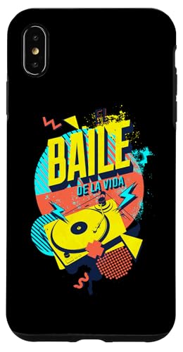 El Baile De La Vida Lebendige Plattenspieler-Kunst Hülle für iPhone XS Max von Streetwear De Medellin Colombia. Click for more