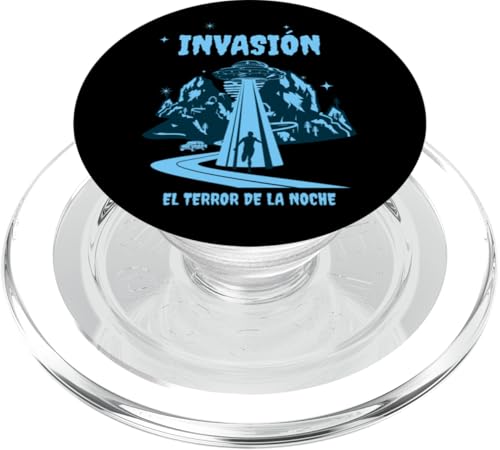 Invasion El Terror De La Noche Extraterrestre PopSockets PopGrip für MagSafe von Streetwear De Medellin Colombia. Click for more