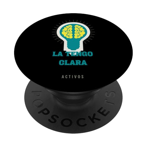 La Tengo Clara Activos Bright Mind Design PopSockets Klebender PopGrip von Streetwear De Medellin Colombia. Click for more