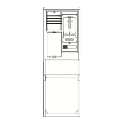 Striebel & John 2CPX043771R9999 SZ2400E Komplettschrank teilversenkt Inhalt 1St. von Striebel & John