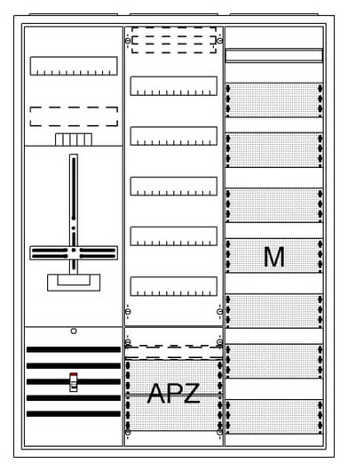 Striebel & John DA37CD Komplettschrank A37 1Z1V7M1A2 von Striebel&John