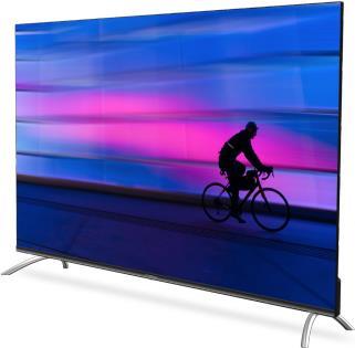 Strong SRT50UD7553 Fernseher 127 cm (50 ) 4K Ultra HD Smart-TV WLAN Grau - Silber [Energieklasse G] (SRT50UD7553) von Strong