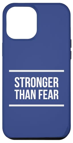 Hülle für iPhone 14 Plus Stärker als Angst — Motivierende Selbstermächtigung von Stronger Than Fear Motivational Self Empowerment