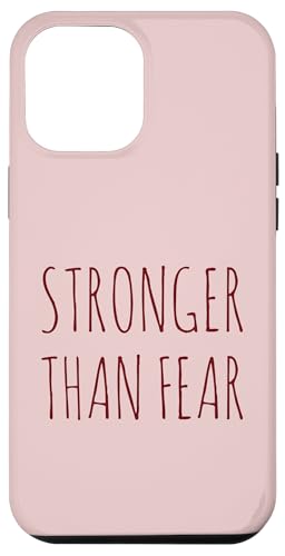 Hülle für iPhone 14 Pro Max Stärker als Angst — Motivierende Selbstermächtigung von Stronger Than Fear Motivational Self Empowerment