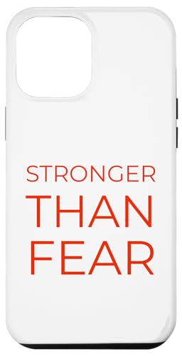 Hülle für iPhone 15 Pro Max Stärker als Angst — Motivierende Selbstermächtigung von Stronger Than Fear Motivational Self Empowerment