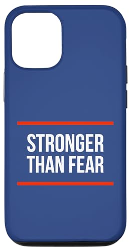 Hülle für iPhone 15 Pro Stärker als Angst Motivierende Affirmation Selbstermächtigung von Stronger Than Fear Motivational Self Empowerment