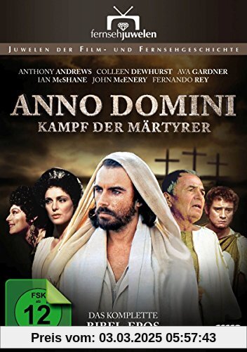 Anno Domini (A.D.) - Kampf der Märtyrer - Das komplette Bibel-Epos in 5 Teilen (Fernsehjuwelen) [5 DVDs] von Stuart Cooper