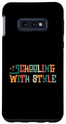 Hülle für Galaxy S10e Schooling with Style Education T-Shirt von Student Education Tee for women