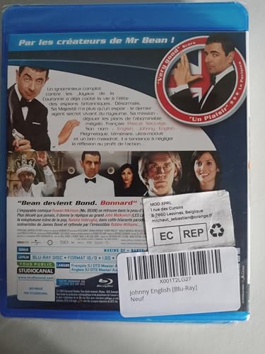 Johnny english [Blu-ray] [FR Import] von Studio Canal