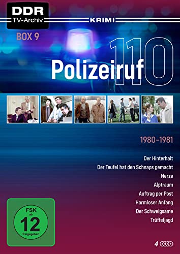 Polizeiruf 110 - Box 9 (DDR TV-Archiv) mit Sammelrücken [4 DVDs] von Studio Hamburg