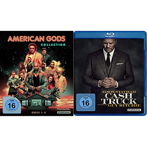 American Gods - Collection / Staffel 1-3 [Blu-ray] & Cash Truck [Blu-ray] von Studiocanal