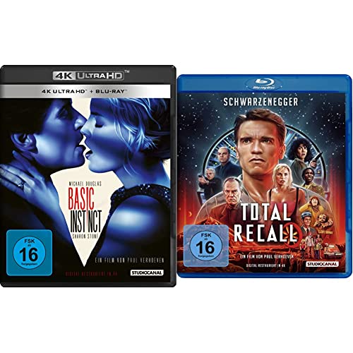 Basic Instinct (4K Ultra-HD) (+ Blu-ray) & Total Recall [Blu-ray] von STUDIOCANAL