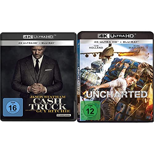 Cash Truck / 4K Ultra HD [Blu-ray] & Uncharted (4K Ultra HD) (+ Blu-ray) von STUDIOCANAL