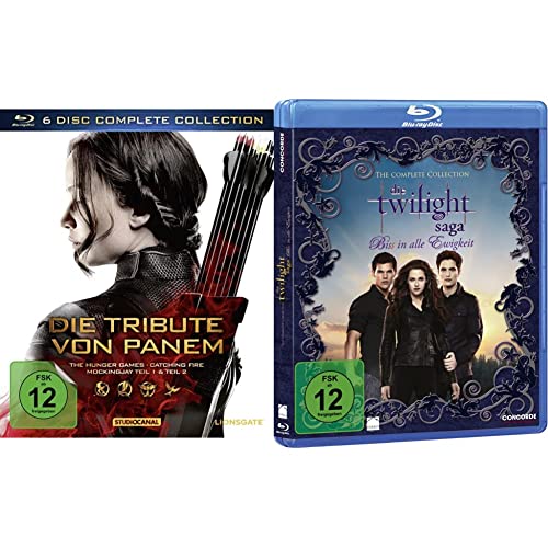 Die Tribute von Panem - Complete Collection [Blu-ray] & Die Twilight Saga - Biss in alle Ewigkeit/The Complete Collection [Blu-ray] von STUDIOCANAL