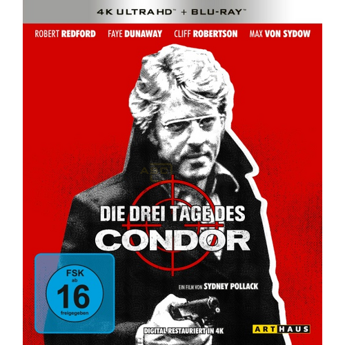 Die drei Tage des Condor      (4K Ultra HD+Blu-ray) von Studiocanal