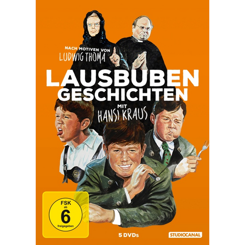 Lausbubengeschichten - Jubiläumsedition      (5 DVDs) von Studiocanal