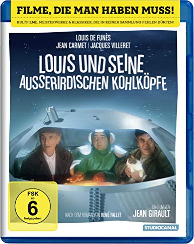 Louis und seine außerirdischen Kohlköpfe - Louis de Funes [Blu-ray] von STUDIOCANAL