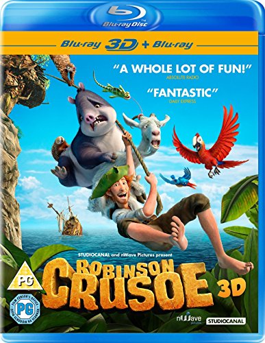 Robinson Crusoe 3D + 2D Blu-ray [2016] UK-Import, Sprache-Englisch von STUDIOCANAL