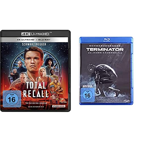 Total Recall / Uncut (4K Ultra-HD) (+ Blu-ray 2D) & Terminator [Blu-ray] von Studiocanal