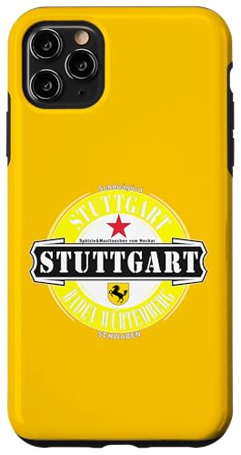 Hülle für iPhone 11 Pro Max Stuttgart Baden-Würtemberg Schwaben Touristen Reise Outfit von Stuttgart Baden-Würtemberg Design