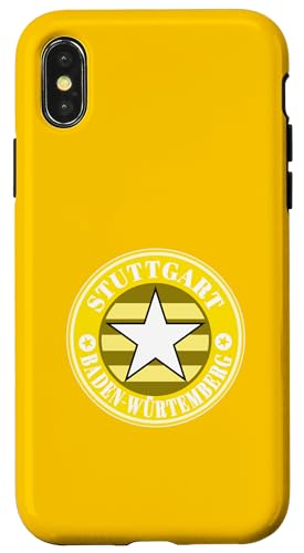 Hülle für iPhone X/XS Stuttgart Baden-Würtemberg Schwaben Touristen Reise Outfit von Stuttgart Baden-Würtemberg Design