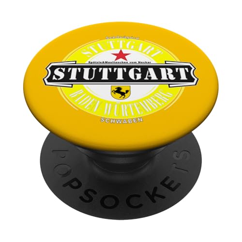 Stuttgart Baden-Würtemberg Schwaben Touristen Reise Outfit PopSockets Klebender PopGrip von Stuttgart Baden-Würtemberg Design