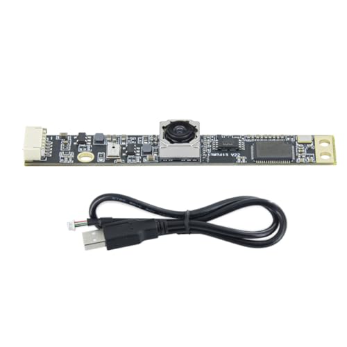 Stytpwra 13MP 4K USB-Kameramodul OV13B10 Verzerrungsfrei/Autofokus Eingebautes Mikrofon für WinXP/Win7/8/10/ OSX/Linux 120° von Stytpwra