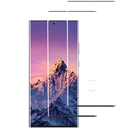 Schutzfolie für Panzerglas Samsung Note 20 Ultra, Displayschutzfolie für Note 20 Ultra, 3D Volle Bedeckung Panzerglasfolie, Blasenfreie, 9H Härte - [2 Stück] von SuTe