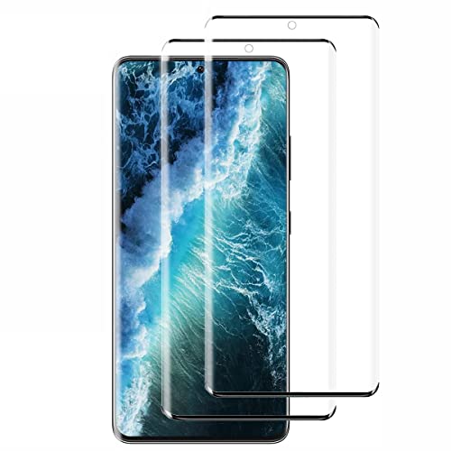 Schutzfolie für Panzerglas Samsung S21 Ultra, Displayschutzfolie für Samsung Galaxy S21 Ultra, 3D Volle Bedeckung Panzerglasfolie, Blasenfreie, 9H Härte - [2 Stück] von SuTe