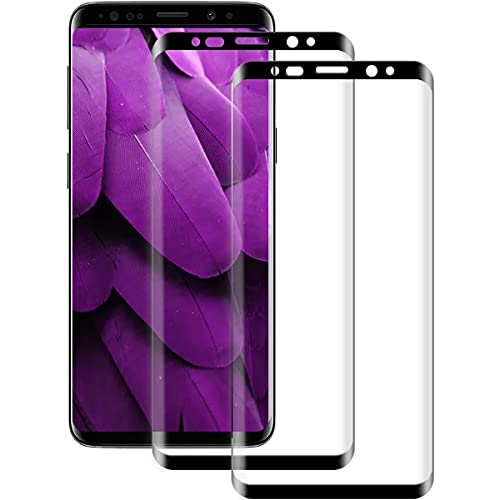 Schutzfolie für Panzerglas für Samsung Galaxy S9,3D Volle Bedeckung Panzerglasfolie, Ultra-klar, Anti-Kratzen, Anti-Öl, Displayschutzfolie Samsung S9-[2 Stück] von SuTe